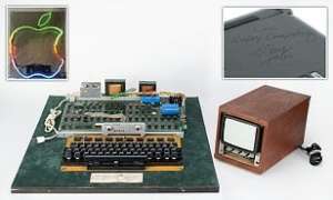 458711美元！一臺全功能蘋果Apple-1電腦被成功拍下