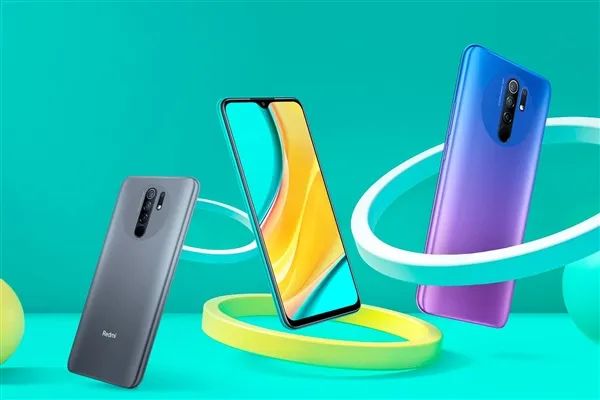 Redmi 9官圖公布：聯發科G80處理器，四攝+水滴屏