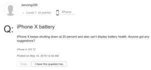 iPhone X電池老化性能劣化提醒，今天你收到了嗎？